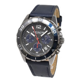 Coach Kent Grey Dial Blue Leather Strap Watch for Men - 14602558
