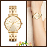  Shop Authentic Michael Kors Pyper Quartz Gold Dial Gold Steel Strap Watch For Women - MK3898 - Luxxuri