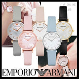  Shop Authentic Emporio Armani Gianni T Bar Mother Of Pearl Pink Dial Pink Leather Strap Watch For Women - AR1958 - Luxxuri