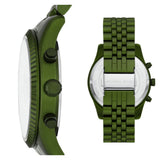  Shop Authentic Michael Kors Lexington Chronograph Green Dial Green Steel Strap Watch For Men - MK8790 - Luxxuri
