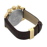  Shop Authentic Versace V-Ray Chronograph Quartz Black Dial Brown Leather Strap Watch For Men - VEDB00318 - Luxxuri