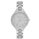  Shop Authentic Michael Kors Runway Crystals Silver Dial Silver Steel Strap Watch for Women - MK3822 - Luxxuri
