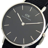  Shop Authentic Daniel Wellington Classic Petite Cornwall Black Dial Black NATO Strap Watch For Women - DW00100216 - Luxxuri