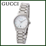  Shop Authentic Gucci G Timeless Mother of Pearl Dial Silver Steel Strap Watch For Women - YA126543 - Luxxuri