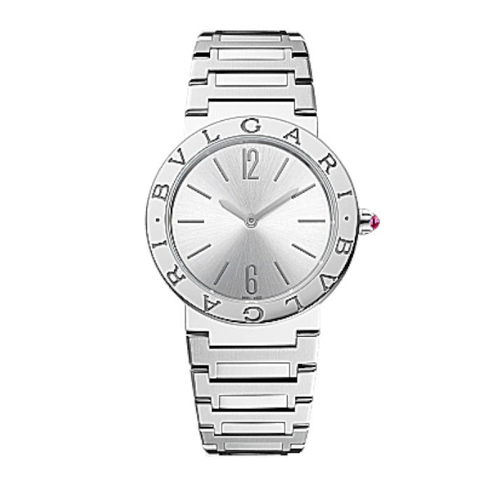  Shop Authentic Bvlgari Bvlgari Lady Silver Dial Silver Steel Strap Watch for Women - BVLGARI103575 - Luxxuri