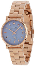  Shop Authentic Marc Jacobs Mini Baker Blue Dial Rose Gold Steel Strap Watch for Women - MBM3285 - Luxxuri