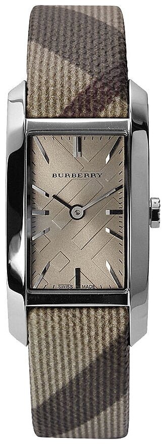  Shop Authentic Burberry The Pioneer Grey Dial Leather Strap Watch for Women - BU9504 - Luxxuri