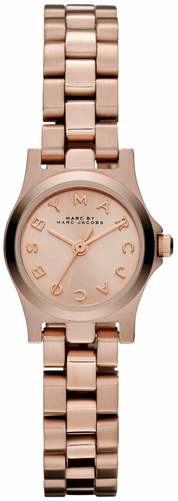  Shop Authentic Marc Jacobs Dinky Rose Gold Dial Rose Gold Steel Strap Watch for Women - MBM3200 - Luxxuri
