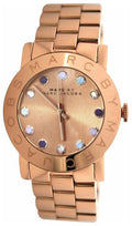  Shop Authentic Marc Jacobs Amy Dexter Rose Gold Dial Rose Gold Steel Strap Watch for Women - MBM3216 - Luxxuri