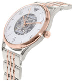 Shop Authentic Emporio Armani Meccanico White Dial Two Tone Steel Strap Watch For Men - AR1921 - Luxxuri
