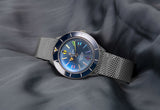  Shop Authentic Breitling Superocean Heritage '57 Special Edition II Blue Dial Silver Mesh Bracelet Watch for Men - A103702A1C1A1 - Luxxuri