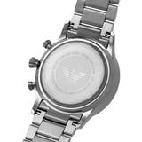  Shop Authentic Emporio Armani Giovanni Chronograph Blue Dial Grey Steel Strap Watch For Men - AR11348 - Luxxuri
