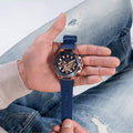  Shop Authentic Guess Matrix Multifunction Blue Dial Blue Rubber Strap Watch for Men - GW0423G4 - Luxxuri