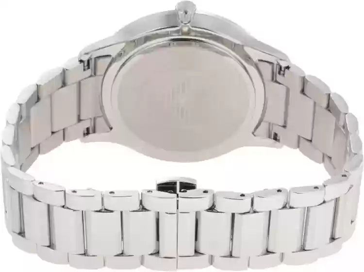  Shop Authentic Emporio Armani Giovanni Quartz Blue Dial Silver Steel Strap Watch For Men - AR11227 - Luxxuri