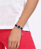  Shop Authentic Guess Cosmo Diamonds Blue Blue Dial Blue Silicone Strap Watch for Women - GW0034L4 - Luxxuri