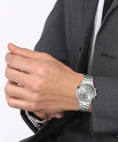  Shop Authentic Guess Hendrix Silver Dial Silver Steel Strap Watch for Men - GW0066G1 - Luxxuri