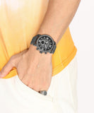  Shop Authentic Fossil Nate Chronograph Gunmetal Dial Grey Steel Strap Watch for Men - JR1437 - Luxxuri