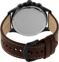  Shop Authentic Fossil Forrester Chronograph Black Dial Brown Leather Strap Watch for Men - FS5608 - Luxxuri