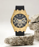  Shop Authentic Guess Continental Black Dial Black Rubber Strap Watch for Men - GW0262G2 - Luxxuri