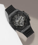  Shop Authentic Guess Momentum Black Dial Black Rubber Strap Watch for Men - GW0263G4 - Luxxuri