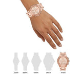  Shop Authentic Michael Kors Raquel Analog Rose Gold Dial Rose Gold Steel Strap Watch For Women - MK4688 - Luxxuri