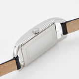  Shop Authentic Michael Kors Empire Three-Hand Silver Dial Black Leather Strap Watch For Women - MK4722 - Luxxuri