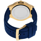  Shop Authentic Michael Kors Lennox Three Hand White Dial Blue Silicone Strap Watch For Women - MK7333 - Luxxuri