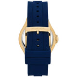  Shop Authentic Michael Kors Lennox Three Hand White Dial Blue Silicone Strap Watch For Women - MK7333 - Luxxuri