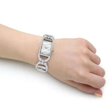  Shop Authentic Michael Kors Empire Three Hand Silver Dial Silver Steel Strap Watch For Women - MK7407 - Luxxuri