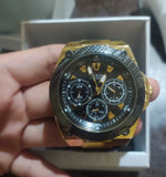  Shop Authentic Guess Zena Chronograph Black Dial Black Rubber Strap Watch For Women - W1094L6 - Luxxuri