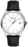  Shop Authentic Movado Heritage Calendoplan White Dial Black Leather Strap Watch for Men - 3650002 - Luxxuri