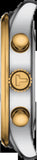  Shop Authentic Tissot T Sport Chrono XL Classic Gold Dial Two Tone Steel Strap Watch for Men - T116.617.22.021.00 - Luxxuri