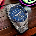  Shop Authentic Maserati Competizione Chronograph Blue Dial Silver Steel Strap Watch For Men - R8873600002 - Luxxuri