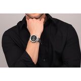  Shop Authentic Maserati Stile Chronograph Black Dial Silver Steel Strap Watch For Men - R8873642004 - Luxxuri