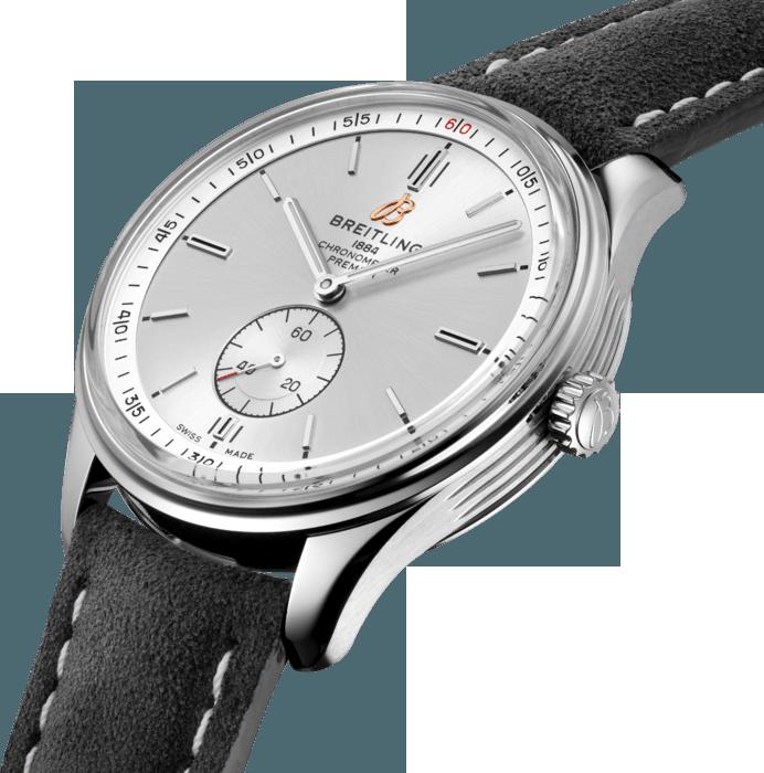  Shop Authentic Breitling Premier Automatic 40mm Stainless Steel Silver Dial Mens Watch - A37340351G1X2 - Luxxuri