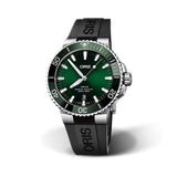  Shop Authentic Oris Aquis Date Green Dial Black Rubber Strap Watch for Men - 0173377304157-0742464EB - Luxxuri