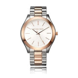  Shop Authentic Michael Kors Slim Runway White Dial Two Tone Steel Strap Watch for Women - MK3204 - Luxxuri