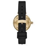  Shop Authentic Emporio Armani Arianna Analog Silver Dial Black Leather Strap Watch For Women - AR11200 - Luxxuri