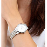  Shop Authentic Daniel Wellington Iconic Link White Dial Silver Steel Strap Watch for Women - DW00100203 - Luxxuri