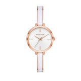  Shop Authentic Michael Kors Jaryn Analog White Dial Two Tone Steel Strap Watch For Women - MK4342 - Luxxuri