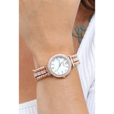  Shop Authentic Guess Gala Diamonds Silver Dial Gold Steel Strap Watch for Women - GW0401L3 - Luxxuri