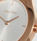  Shop Authentic Calvin Klein Class White Dial Rose Gold Steel Strap Watch for Women - K6R23626 - Luxxuri