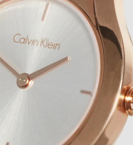  Shop Authentic Calvin Klein Class White Dial Rose Gold Steel Strap Watch for Women - K6R23626 - Luxxuri