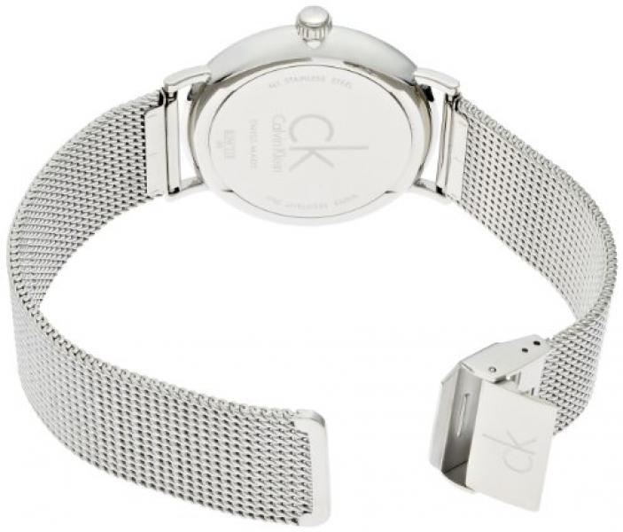  Shop Authentic Calvin Klein Surround Silver Dial Silver Mesh Bracelet Watch for Men - K3W21126 - Luxxuri