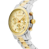  Shop Authentic Michael Kors Runway Gold Dial Two Tone Steel Strap Watch for Women - MK5137 - Luxxuri