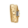  Shop Authentic Michael Kors Emery Pave Double Wrap White Dial Gold Steel Strap Watch for Women - MK4833 - Luxxuri
