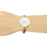  Shop Authentic Calvin Klein Graphic Silver Dial Rose Gold Steel Strap Watch for Women - K7E23646 - Luxxuri