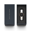  Shop Authentic Daniel Wellington Classic Petit Dover Black Dial White NATO Strap Watch For Women - DW001000312 - Luxxuri