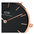  Shop Authentic Daniel Wellington Classic Petite Reading Black Dial Black Leather Strap Watch For Women - DW00100167 - Luxxuri
