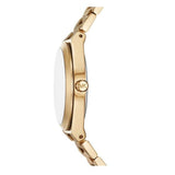  Shop Authentic Michael Kors Lennox Three-Hand Gold Dial Gold Steel Strap Watch for Women - MK7500 - Luxxuri